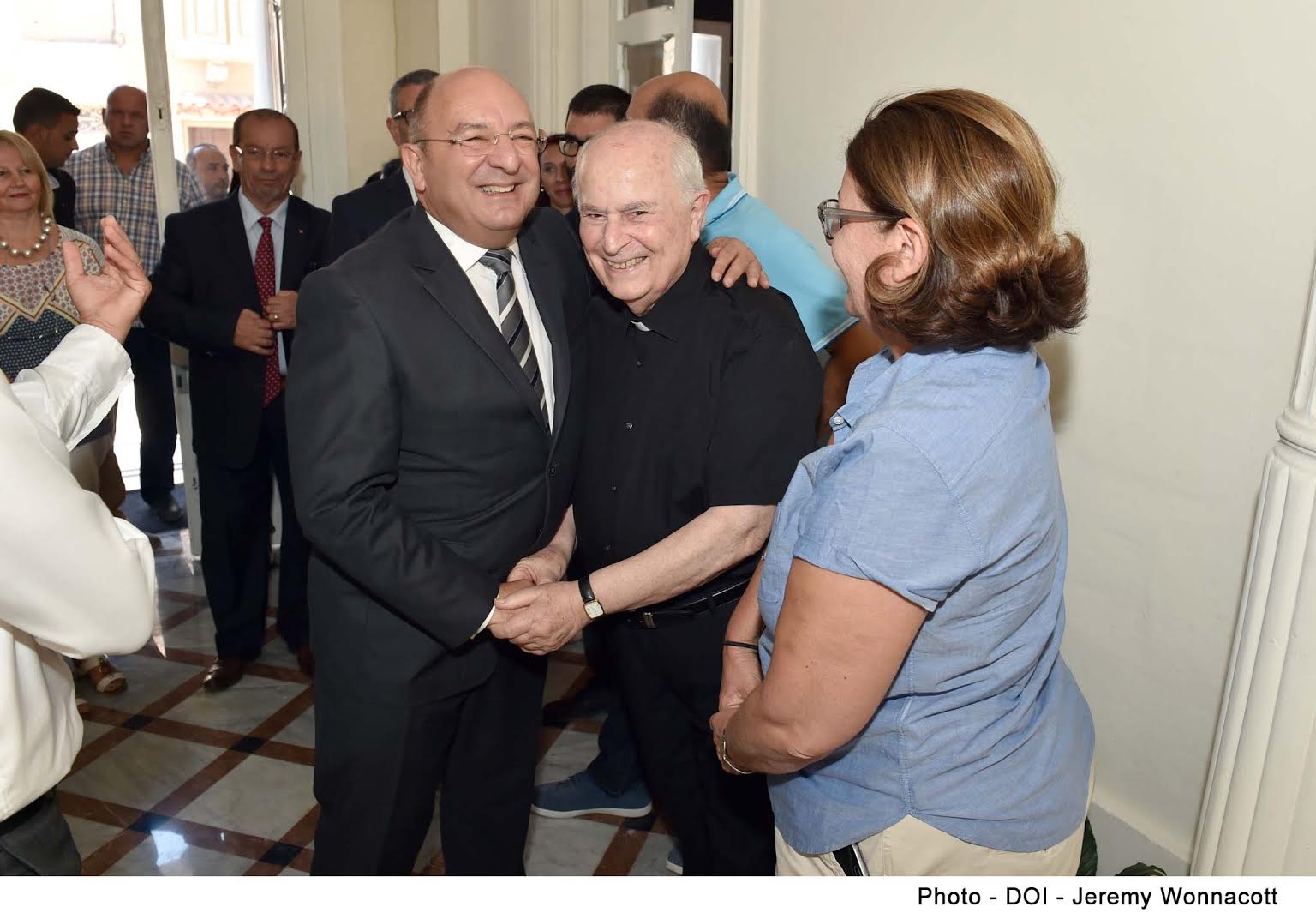 Minister for the Family and Social Solidarity Michael Farrugia together with Caritas  inaugurates 'Emergency Drop in Shelter'Fondazzjoni Dar il-Hena, 126, Fleur De Lys Road, Birkirkara