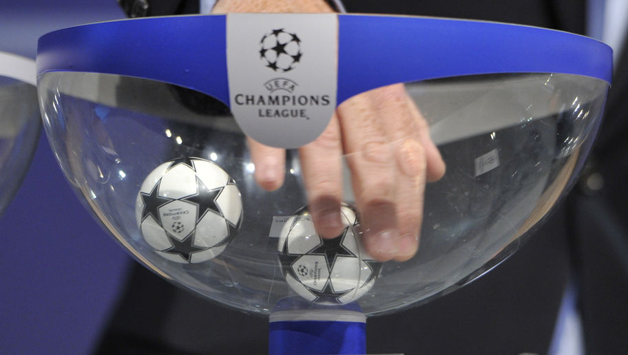 NYON, SWITZERLAND - AUGUST 08: Draw balls are shuffled during the 2014/15 UEFA Champions League Play-off round draw at the UEFA headquarters, The House of European Football on August 8, 2014 in Nyon, Switzerland. (Photo by Harold Cunningham/Getty Images)